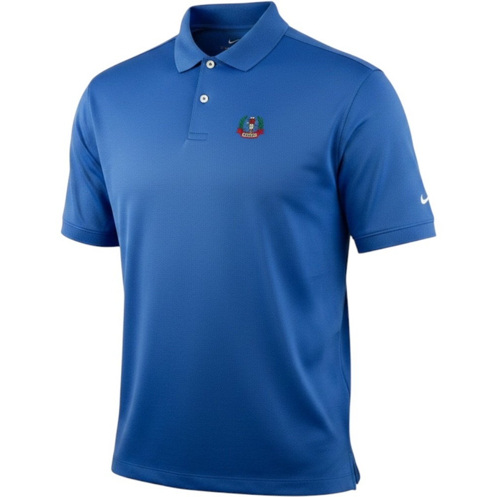 Nike‎ Golf Dri-FIT Polo Shirt Mens Large Blue Short Sleeve O'Hill Crest